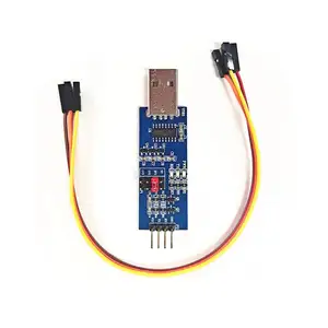 Modul port seri USB ke TTL CH340 download debugger 5V/3.3V // 2.5V/1.8V level TTL