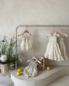 Tutina Estiva Senza Maniche per Bambine con Stampa Floreale, Abbigliamento per Bambini - Product Image 2