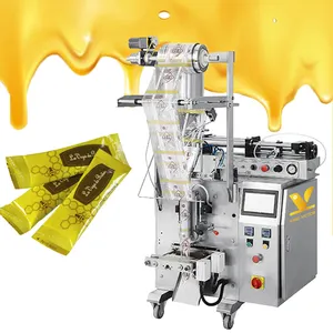 High accuracy automatic 5g 10g 15g sachet pouch jelly honey stick filling packing machine