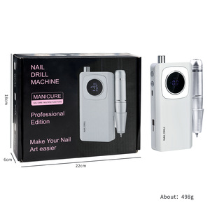Taladro de Uñas Profesional Portátil Recargable de 45000 RPM, Máquina Eléctrica de Alta Velocidad para Remover Esmalte de Uñas y Herramienta para Remover Uñas - Product Image 5