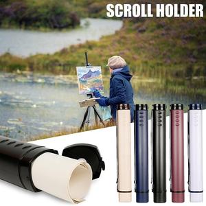 HAOFENG5色スクエアドローイングチューブ調節可能なポータブルドローイング大容量強力ポスターチューブ画材用 - Product Image 4