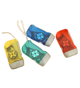 Xách tay <span class=keywords><strong>LED</strong></span> nhựa tay Báo Chí Đèn pin Điện Ba đèn đa màu người hâm mộ của bạn ngoài trời đèn khẩn cấp - Product Image 6