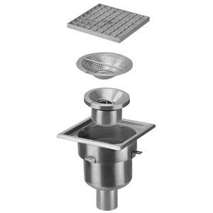 Công nghiệp rãnh cống thương mại vệ sinh sàn cống với lưới nhà máy hệ thống thoát nước sàn thiết bị thoát nước công nghiệp - Product Image 2