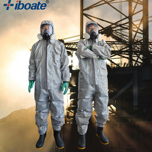 Combinaison de Protection chimique résistante d'alcali acide de combinaison de Protection hautement dangereuse d'Iboate - Product Image 2