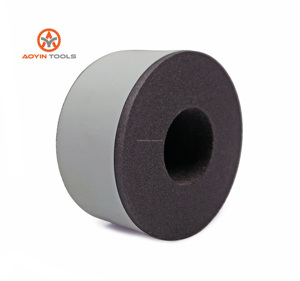 Commercio all'ingrosso 4 pollici 100mm di carburo di silicio nero mola di pietra per marmo granito pietra naturale lucidare i bordi controsoffitti - Product Image 3