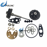 Arbre Turbo et roue + kit de réparation CT16V 17201-0L040 pour Toyota Hilux SW4 Car Landcruiser D-4D Prado Hilux avec 1KD-FTV 2005-