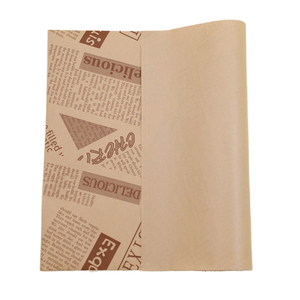 Papier ciré double face 18x18cm en gros, résistant à l'huile, pour hamburger, sandwich, qualité alimentaire, anti-graisse, emballage de viande, dessert - Product Image 4