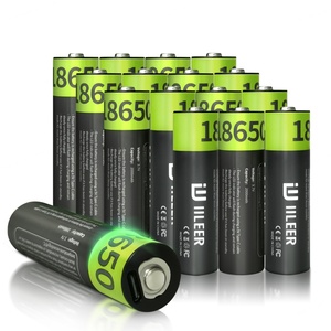 Batería de Litio Recargable IILEER de Fábrica, 7400mWh, 18650, 3.7V, 2000mAh, 1200 Ciclos, con Puerto Tipo C - Product Image 1