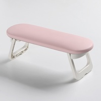Repose-mains pour nail art, style japonais, minimaliste, luxe léger, pliable, réglable en hauteur, coussin pour les mains