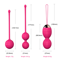 MELO Patent Kegel-Ball-Set zur Beckenbodenstraffung Yoni-Eier Übung Ferngesteuerter Vibrator für Frauen Mädchen Weibliche Sexspielzeuge für Frauen