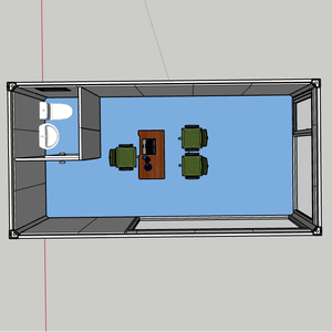 Modules de bureau préfabriqués modernes adaptés au travail et aux réunions - Product Image 2