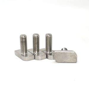 中国工厂定制M5 M6 M8 M10不锈钢304 316太阳能安装T螺栓方头锤螺钉和螺栓 - Product Image 5