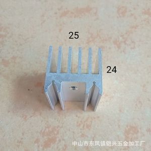 ฮีทซิงค์อะลูมิเนียม To22 ขนาด 25x24x28 มม. สำหรับมอสเฟต SCR 7812 7805 ซีเนอร์ไดโอด - Product Image 5