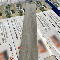 Faux Plancher en Bois Spc Revêtement de Sol 100% Sans Formaldéhyde Pavimento Pvc 5mm Vinyle Spc Click Carreaux d'Intérieur