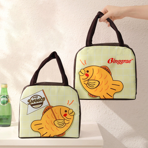 Personalizzabile cartone animato impermeabile pendolare isolato porta pranzo portatile Tote Bag per la scuola per il lavoro promozionale - Product Image 3