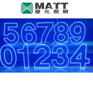 Số lượng đèn 16 Đèn chùm trang trí ánh sáng bên cung cấp ánh sáng lên chữ 4ft số lớn - Product Image 4