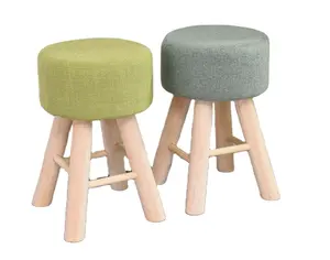 custom bedroom furniture modern ottoman stools wooden foot stool small bench cheapest stool chair