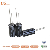Supercondensateur 2,7 V 5 F à fils radiaux EDLC 10x20 mm sans entretien, charge rapide pour la sauvegarde de l'horloge RTC, vente en gros