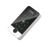 Contrôle d'accès de porte autonome étanche IP68 DFD avec clavier tactile, reconnaissance biométrique RFID et empreinte digitale, vision nocturne