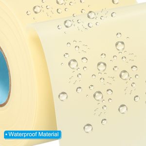Cinta Adhesiva Impermeable e Ignífuga para Conductos de Aire Acondicionado, Cinta de PVC Negra de Alta Resistencia para Envolver Tuberías - Product Image 3