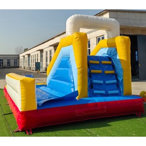 Toboggan aquatique gonflable avec piscine d'atterrissage étanche |   Équipement de jeux aquatiques commerciaux - Product Image 5