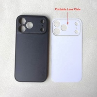 Coque de téléphone 2D par sublimation, coque vierge pour presse à chaud avec feuille métallique et PC entièrement imprimées pour iPhone 17 Pro, TPU PC antidérapant