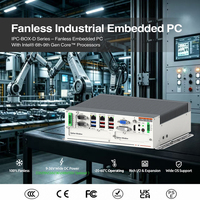 PC industriel embarqué sans ventilateur extensible 9-36V avec WiFi/4G/5G