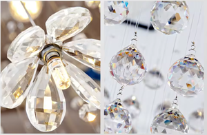 Candelabros de bola de cristal espirales largos LED escalera vestíbulo Hotel luces colgantes grandes personalizables - Product Image 6