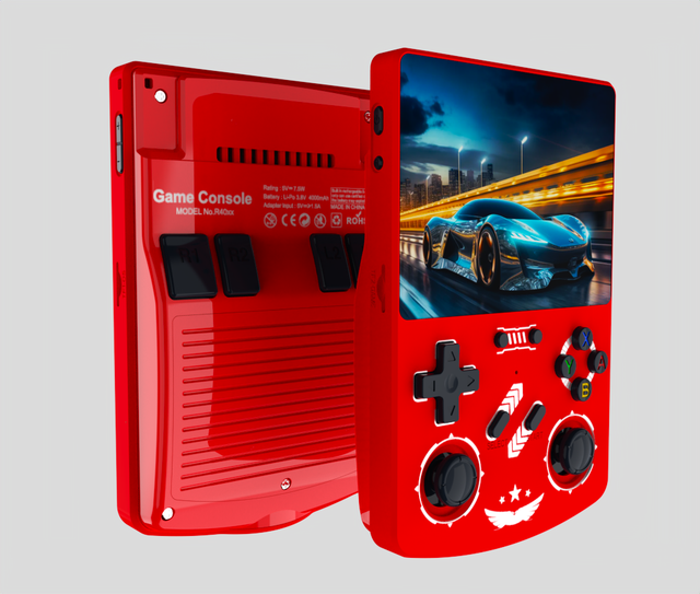 New High Quality R40XX 4.2inch IPS HD Screen Retro Mini Portable Color 4000mAh Handheld Game Console Video Game for Boy Gift