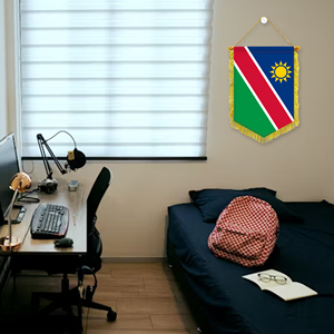 Mini 20x30cm Pennant Car Flags Namibia Wall Decor Display Accessories <b>Small</b> Ornaments for Hanging - Product Image 4