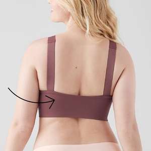 Nuevo sujetador sexy con cuello en U para mujer, inalámbrico, con doble relleno, <span class=keywords><strong>copa</strong></span> 2, push-up, para busto <span class=keywords><strong>grande</strong></span>, tipo camiseta, <span class=keywords><strong>copa</strong></span> completa - Product Image 2