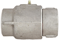 Joint pivotant en aluminium NPT de 2 pouces avec joint torique double pour une rotation étanche à 360 °