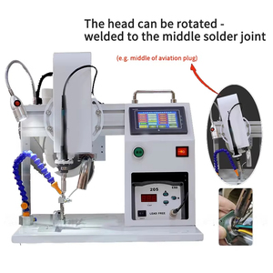 High Quality Pneumatic Welding Machine Semi-Automatic Soldering Machine with LED <b>Light</b> New Condition - Product Image 2
