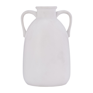 Vaso in ceramica con doppio manico per decorazioni per la casa, soggiorno, camera da letto, ufficio, esposizione su tavolo - Product Image 1
