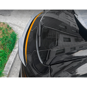 Alerón trasero con apariencia de fibra de carbono, material ABS, precio de fábrica, en oferta, para <span class=keywords><strong>Audi</strong></span> <span class=keywords><strong>Q5</strong></span> FY <span class=keywords><strong>Sportback</strong></span> 2021+ - Product Image 4