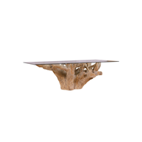 Meubles de salle à manger élégants et luxueux pour la maison Matériaux robustes Table à manger racine Ajout parfait à tout espace