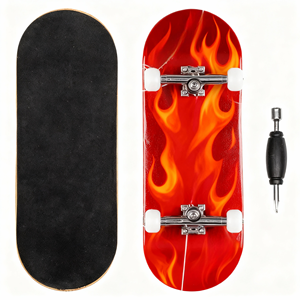 ชุดฟิงเกอร์บอร์ดไม้เมเปิลมืออาชีพขนาดเล็กพร้อมอุปกรณ์ครบชุด - Product Image 1