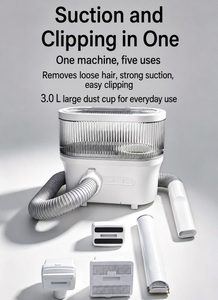 Kit de toilettage pour animaux de compagnie, tondeuse à poils pour chiens et chats, 5 en 1, multifonctionnel, faible bruit, kit de toilettage électrique pour chiens et chats à poils longs - Product Image 3