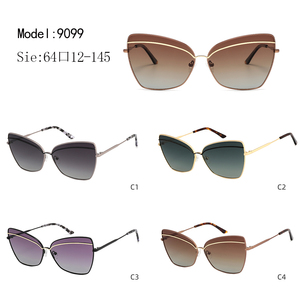 Gafas de Sol Cat Eye con Logotipo Personalizado, Montura Completa, Lentes Degradadas, Protección UV, Casuales para Mujer - Product Image 3