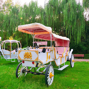 Calèche électrique personnalisable en couleur pour mariages, excursions, parcs et événements - Product Image 1
