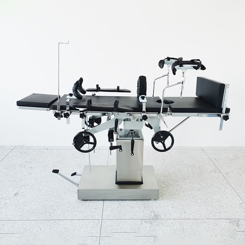 Mn-OR006 Manual Operating Table with Hydraulic Lifting Function Surgical Table