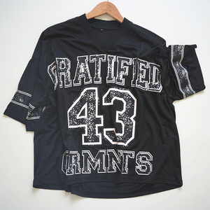 T-Shirt Personalizzata in Rete 100% Poliestere ad Asciugatura Rapida, Maglia da Calcio, Maglietta Streetwear Sportiva con Collo Tondo, T-Shirt Oversize Stampata - Product Image 1