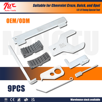 Chevrolet Vauxhall Opel Astrah 1.6 1.8 16V Jeu d'outils de verrouillage de synchronisation Outil de tension du moteur pour l'utilisation du véhicule