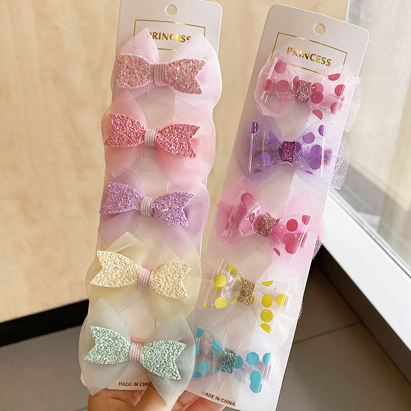 Jojo Siwa Signature 6-Piece Hair Bows Set, Colorful And Stylish Accessories