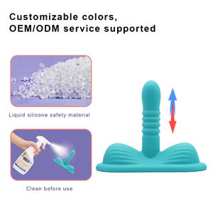 Телескопический фаллоимитатор для женщин — вибратор для точки G из пищевого силикона с 10 скоростями и водонепроницаемостью IPX7 - Product Image 5