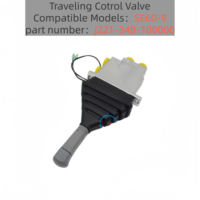 Pièces Shantui pour excavatrice SE60-9, levier de commande de bulldozer, valve pilote JRCVD-02 B229900001009 J221-34B-100000 J160-34D-020000