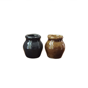 Rongshang mini pot de <span class=keywords><strong>cornichon</strong></span> en céramique petite cuisine nourriture <span class=keywords><strong>maison</strong></span> de jeu jouets modèle miniature - Product Image 5