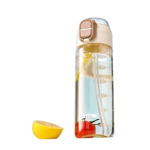 Refreshing Double Drink Cup Ppsu Water Bottle Portable Outdoor Sports Bottle With Double Straw High Temperature Resistant - Product Image 2