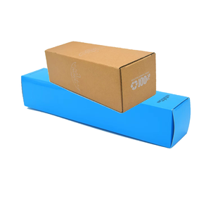 Sản xuất Trung Quốc tùy chỉnh giấy các tông dài sống thực vật bao bì vận chuyển hộp cho các nhà máy chậu - Product Image 1