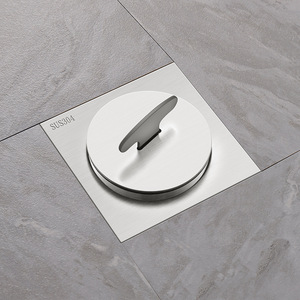 OEM Maintenance PVC All-steel American Style <b>Brushed</b> Surface Thickened 304 Stainless Steel Hotel Project Floor <b>Drain</b> Sewer - Product Image 1